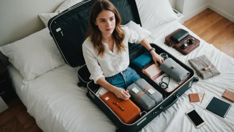 Voyager léger : les secrets des globe-trotteuses pour une valise minimaliste